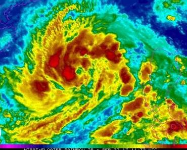 Tropischer Sturm WUTIP (PAOLO) wahrscheinlich als Taifun nach Vietnam
