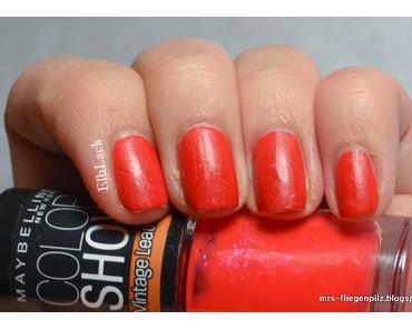 Maybelline Color Show - Red Grained (Vintage Leather)