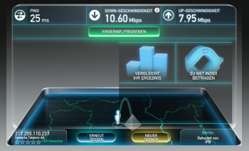 Speedtest.net: Version 3.0 mit neuer Optik und genaueren Ergebnissen