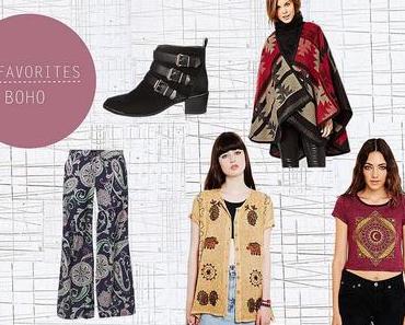 5 FAVORITES: BOHO
