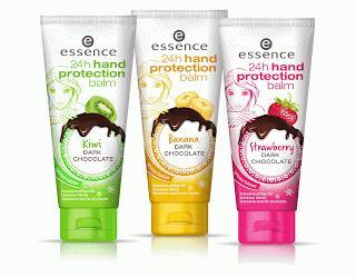 Essence „24h hand protection balm – chocolate fondue“