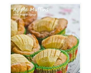 Apple Muffins (with maple syrup) – Apfel Muffins mit Ahornsirup
