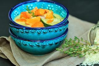 Kürbis- Süßkartoffel Curry