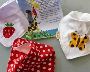 Gewinnspiel- 3 tolle Lätzchen von Funky Giraffe zu gewinnen!