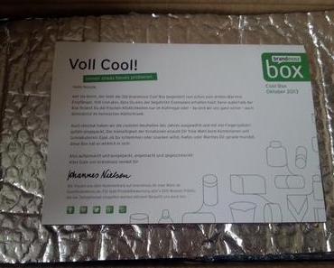 BRANDNOOZ BOX Cool Box Oktober 2013 – Voll Cool