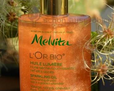 MELVITA L’Or Bio Schimmerndes Trockenöl aus 5 seltenen und kostbaren Bio-Ölen