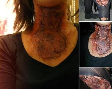 Bloggerparade: Halloween - Tutorial für offene Wunden