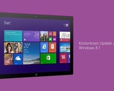 Windows 8.1 Update verfügbar
