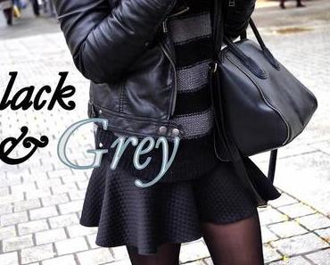 black & grey