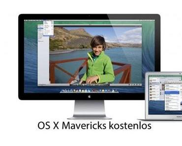 OS X Mavericks erscheint noch heute – kostenlos