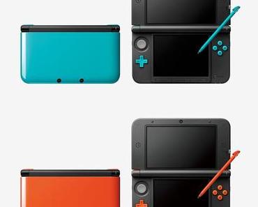 Nintendo 3DS XL – Neue Bunte Farben für Nintendos Großen