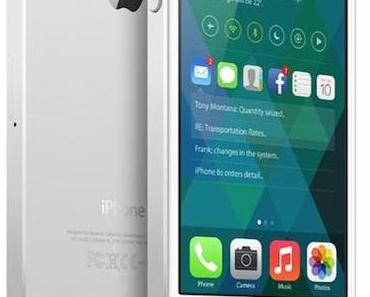 iOS 8 Homescreen Konzept