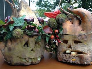 Rübengeister selbst geschnitzt … - Umweltdiplom Gelsenkirchen