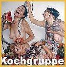 Technicolor: Kochgruppe im Farbfilm