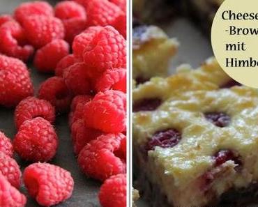 Lecker Bakery - Cheesecake-Brownies mit Himbeeren