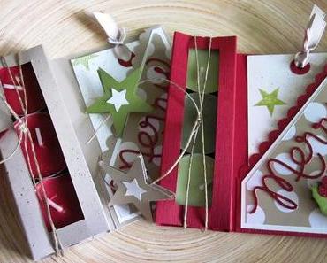 Projekt #3/ Weihnachtsworkshop: Teelichtkarte mit Anleitung