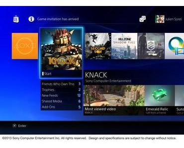 PS4: Interface im Video
