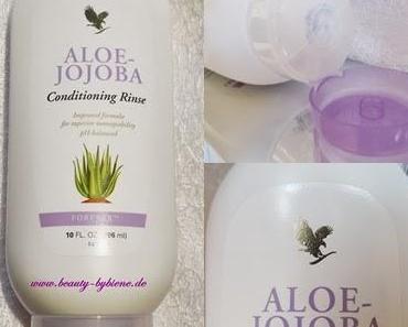 Aloe Jojoba Conditioning Rinse für gesundes Haar mit Glanz und Geschmeidigkeit.