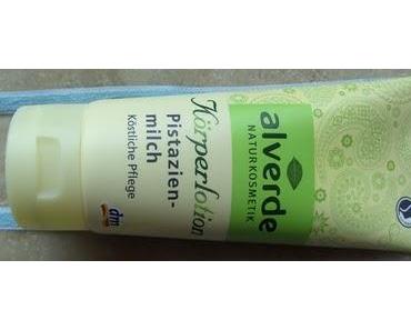 alverde Körperlotion Pistazienmilch