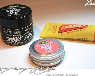 Lippenpflege an kalten Tagen...