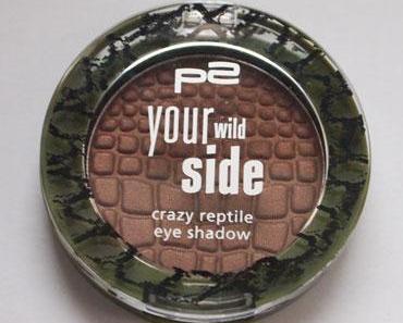 p2 crazy reptile eyeshadow "sinful brown"
