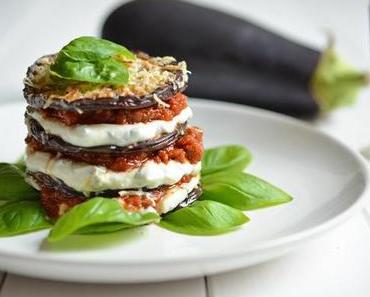 Soulfood: Auberginen-Lasagne ohne Nudelteig