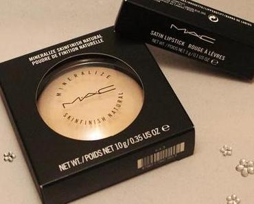 [Einkauf]: MAC Mineralize Skinfinish und Satin Lipstick