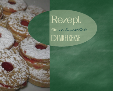 Dinkelkekse für Weihnachten