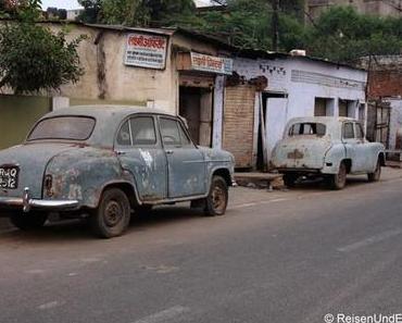 Unterwegs in den Straßen Jaipurs oder das Kontrastprogramm schlechthin