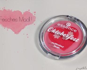 [Review] essence Oktoberfest Multicolor Blush - 01 Fesches Madl!