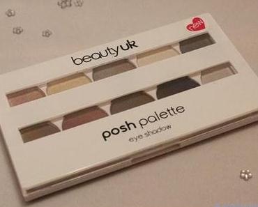 [Swatches, Tragebild]: beauty uk posh palette no. 2–Masquerade