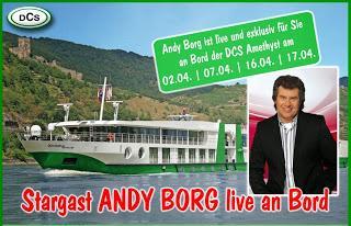 DCS-Touristik: Andy Borg ist live zu Gast an Bord der DCS Amethyst