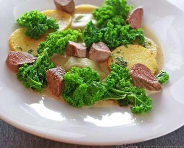 Grünkohl, Steckrübe und Lamm