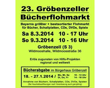 Buchflohmarkt Gröbenzell 2014