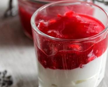 Cranberry-Kompott - oder "Wie aus Resteverwertung ein kleines Dessert wurde"