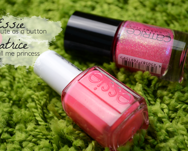 Essie Cute As A Button & Catrice Crushed Crystals