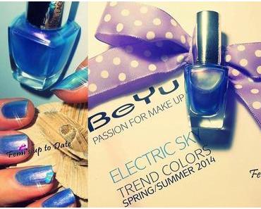 BeYu Electric Sky - Long-Lasting Nail Lacquer "Fairy Blue" Nr. 484"