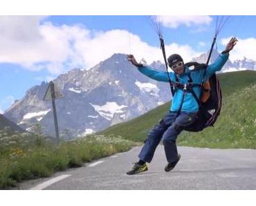 Kranke Paragliding Stunts von Jean-Baptiste Chandelier