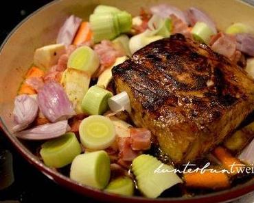 Honig – Ingwer – Schwein mit Weinempfehlung