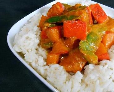 {Gastbeitrag} Kürbiscurry nur für mich ^^.