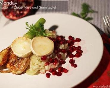- Food Monday – Fenchelrisotto mit Ziegenkäse & Granatapfelkernen