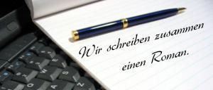 Wir schreiben zusammen einen Roman