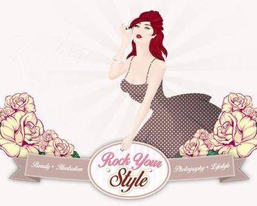 [Illustration] Vintage Lady - Header Close-Up