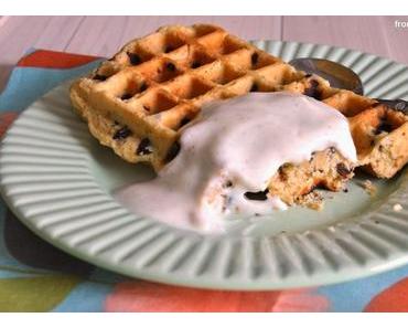Besuch von 'From-Snuggs-Kitchen' mit yummie Chocolate Chip Waffeln