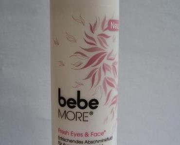 Review | bebe More Fresh Eyes & Face - Besser als Bioderma
