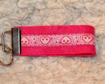 Herziger Schlüsselanhänger