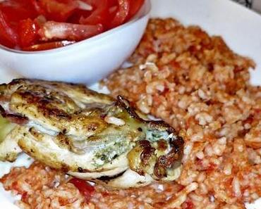 Italian BBQ Chicken mit Tomatenreis