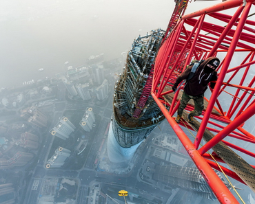 Video | Nervenkitzel am Morgen: "Shanghai Tower"