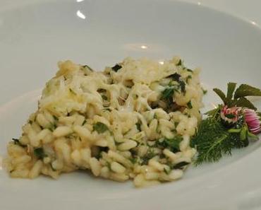 Es grünt so grün: Risotto mit Gartenkräutern