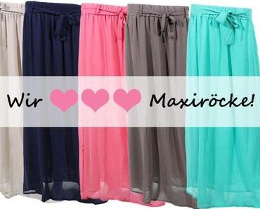 Styling-Ideen für Maxiröcke (in der schwierigen “Übergangssaison”)